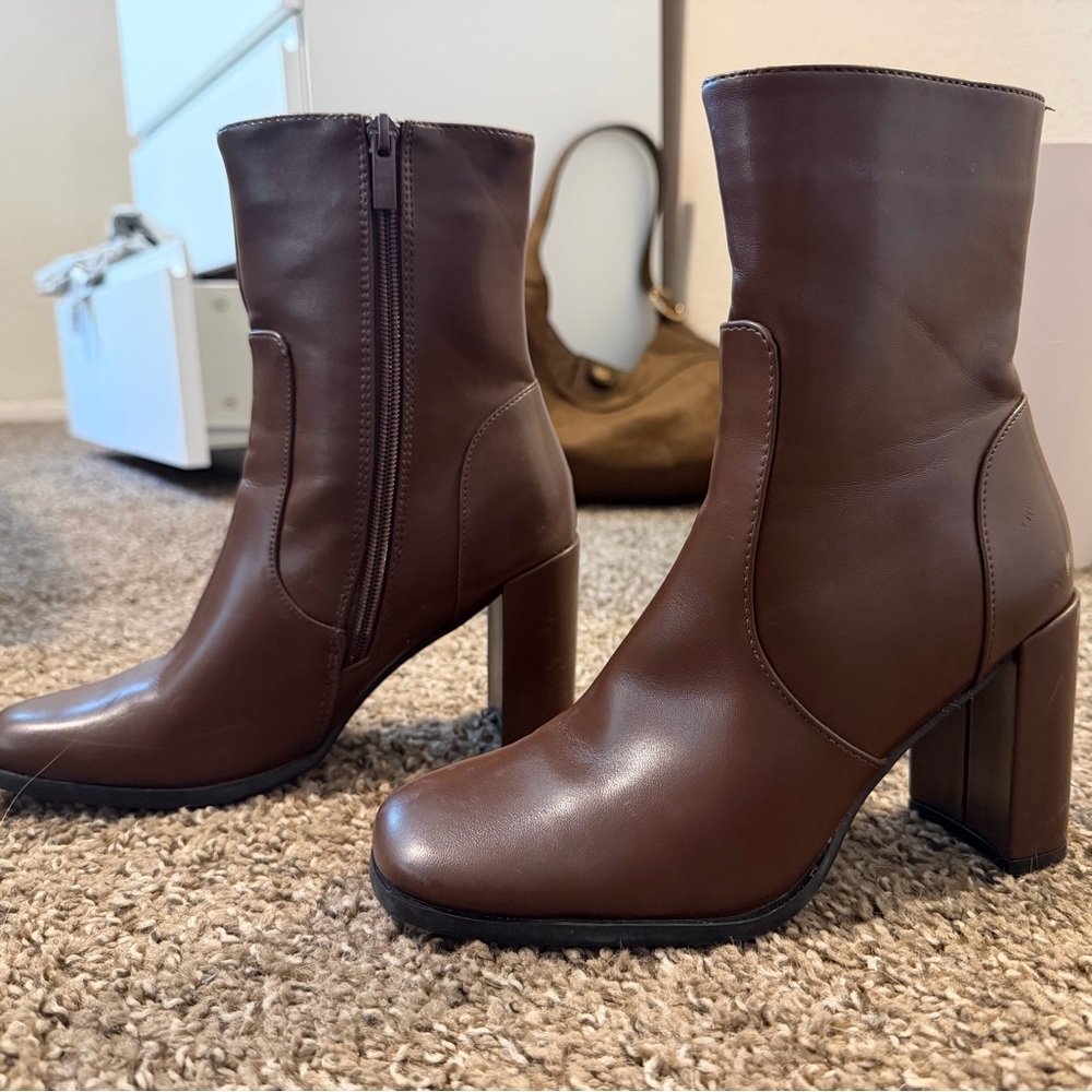Brown Booties - Picture 6 of 6